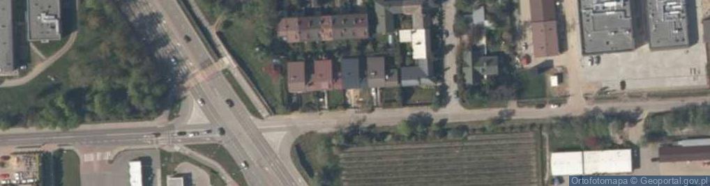 Zdjęcie satelitarne Rybickiego Stanisława, dr. ul.