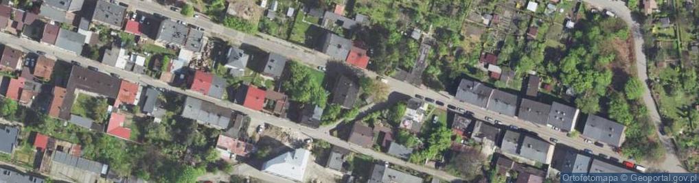 Zdjęcie satelitarne Rybna ul.