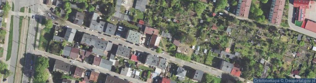 Zdjęcie satelitarne Rybna ul.