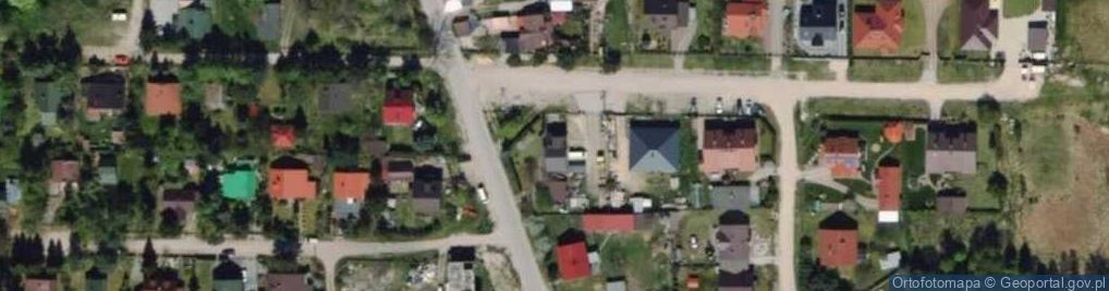 Zdjęcie satelitarne Rycerska ul.