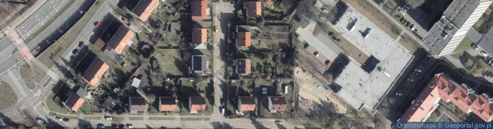 Zdjęcie satelitarne Rydzewskiej Niny ul.