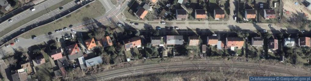 Zdjęcie satelitarne Rydzewskiej Niny ul.