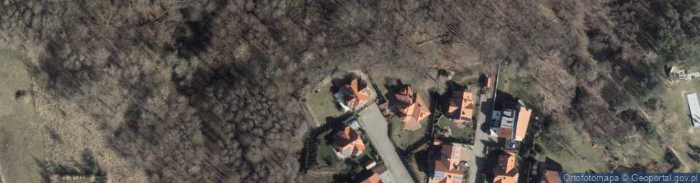 Zdjęcie satelitarne Rybiego Potoku ul.