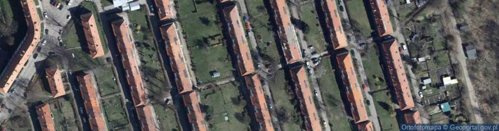 Zdjęcie satelitarne Rymanowska ul.