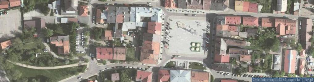 Zdjęcie satelitarne Rynek Górny ul.