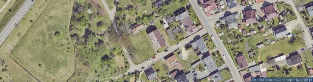 Zdjęcie satelitarne Rybna ul.