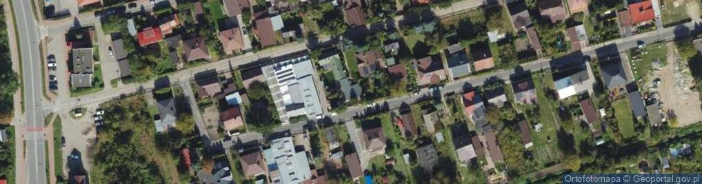 Zdjęcie satelitarne Rzeczna ul.