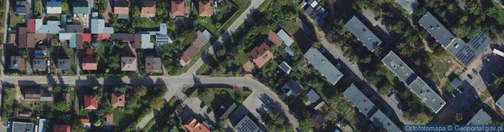Zdjęcie satelitarne Rzeczna ul.