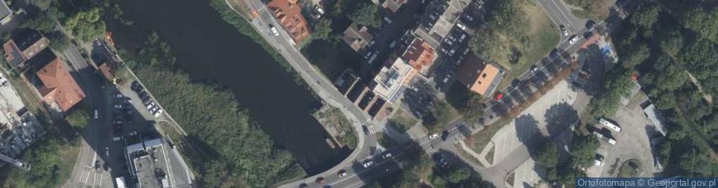 Zdjęcie satelitarne Rzeczna ul.