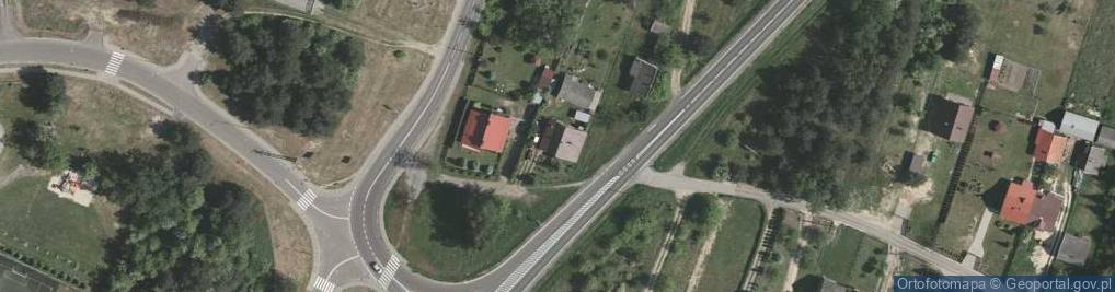 Zdjęcie satelitarne Rzeszowska Boczna I ul.