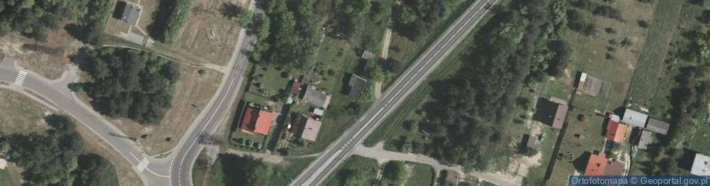 Zdjęcie satelitarne Rzeszowska Boczna I ul.