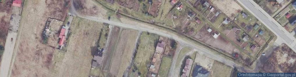 Zdjęcie satelitarne Rzeczki ul.