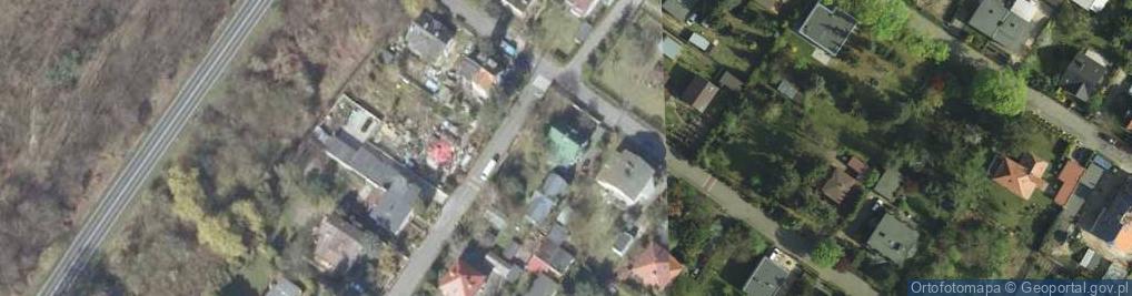 Zdjęcie satelitarne Rządowa ul.
