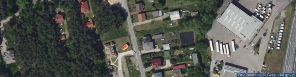 Zdjęcie satelitarne Rzeczna ul.