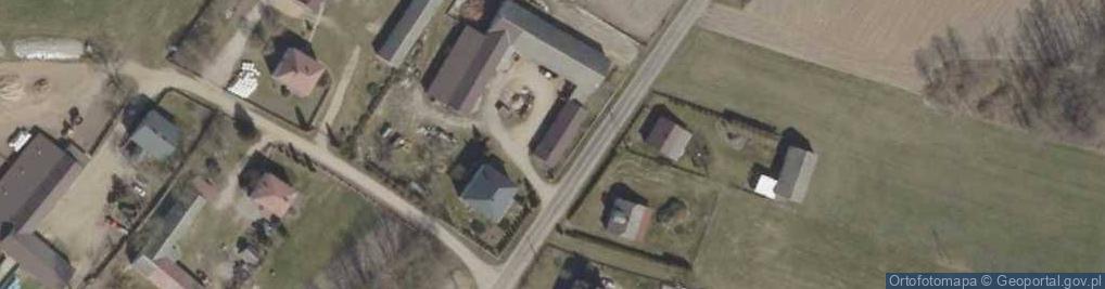 Zdjęcie satelitarne Rzące ul.
