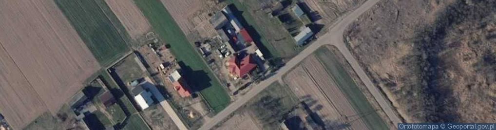 Zdjęcie satelitarne Rzeczków-Kolonia ul.
