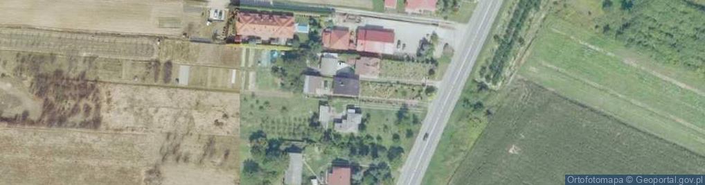 Zdjęcie satelitarne Rzeczyca Mokra ul.
