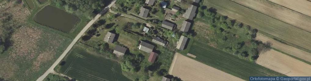 Zdjęcie satelitarne Rzeczyca Ziemiańska-Kolonia ul.