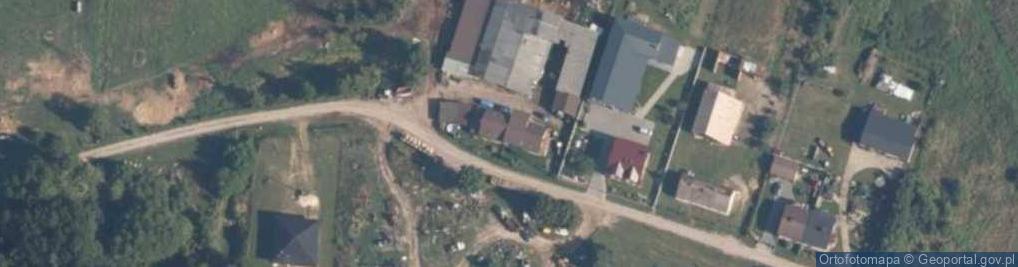 Zdjęcie satelitarne Rzuski Las ul.