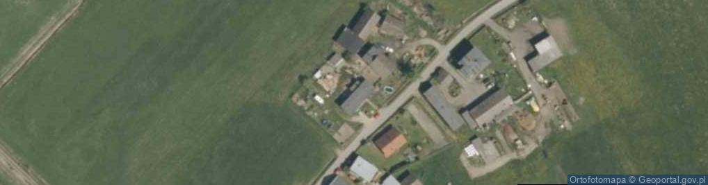 Zdjęcie satelitarne Rzyce ul.
