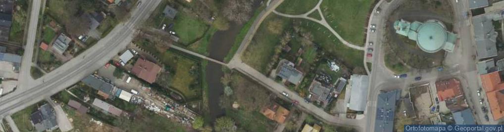 Zdjęcie satelitarne Rzeczna ul.
