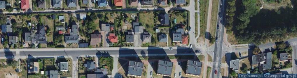Zdjęcie satelitarne Rzeczna ul.