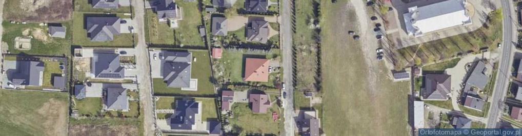 Zdjęcie satelitarne Rzadkiego Antoniego, ks. ul.