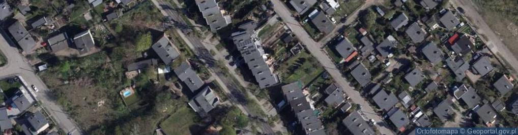Zdjęcie satelitarne Saperów ul.