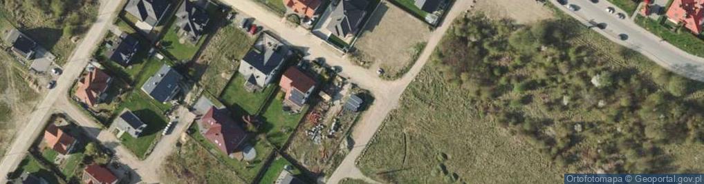 Zdjęcie satelitarne Saneczkarska ul.