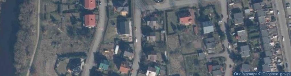 Zdjęcie satelitarne Sawickiej ul.