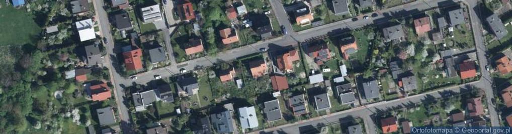 Zdjęcie satelitarne Saperska ul.
