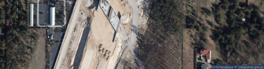 Zdjęcie satelitarne Sanitariuszek ul.