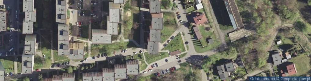 Zdjęcie satelitarne Saperów Śląskich ul.