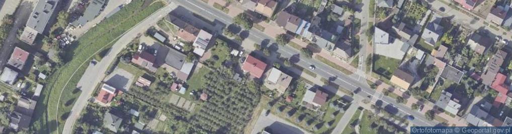 Zdjęcie satelitarne Sandomierska ul.