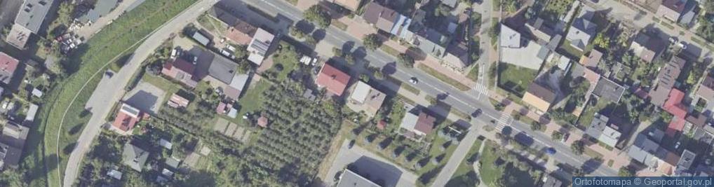 Zdjęcie satelitarne Sandomierska ul.