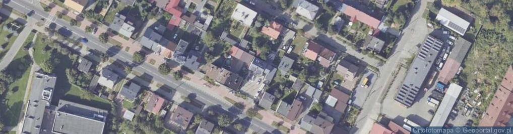 Zdjęcie satelitarne Sandomierska ul.