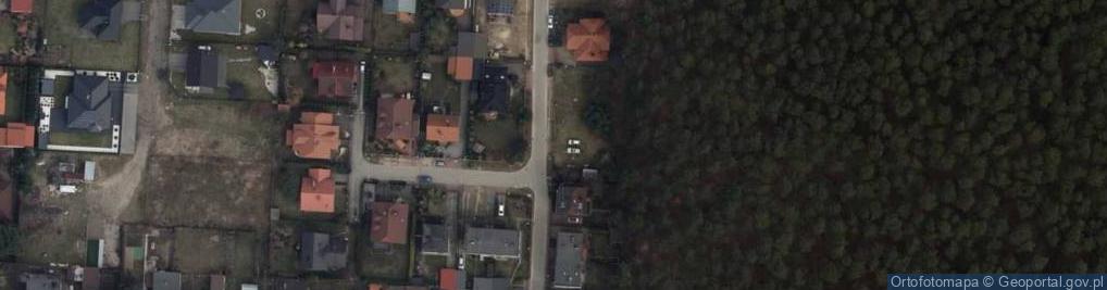 Zdjęcie satelitarne Sasanek ul.