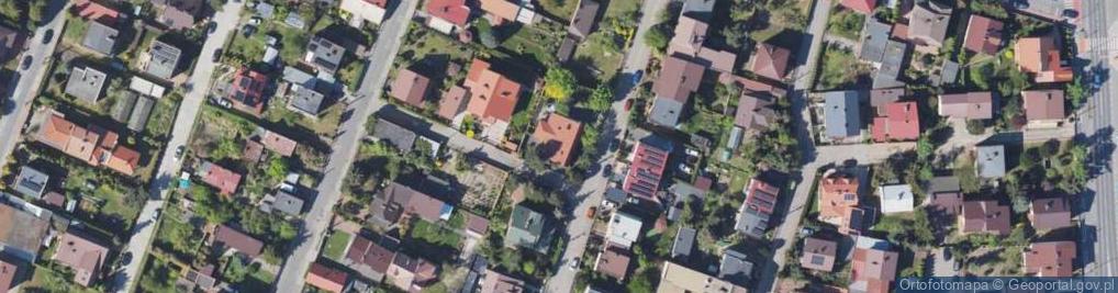 Zdjęcie satelitarne Saperska ul.