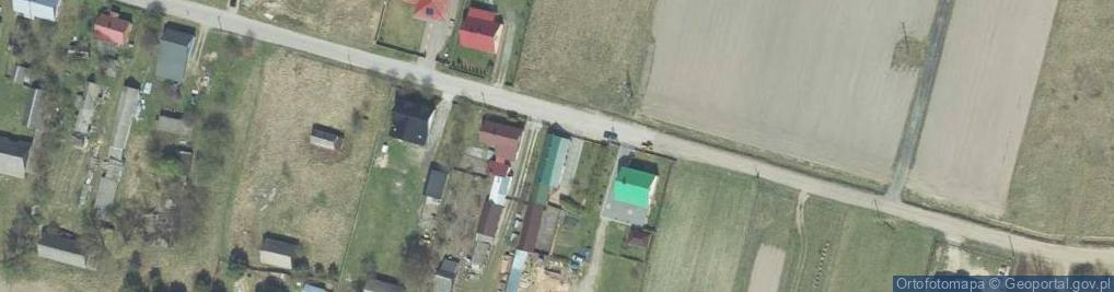 Zdjęcie satelitarne Sawiny Gród ul.