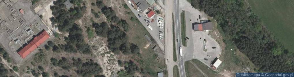 Zdjęcie satelitarne Sandomierska ul.