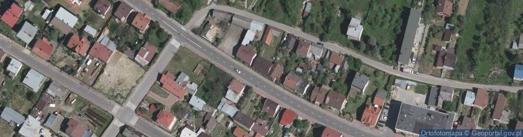 Zdjęcie satelitarne Sandomierska ul.