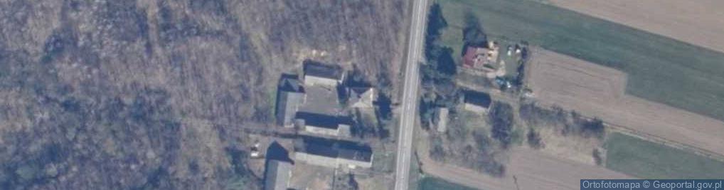 Zdjęcie satelitarne Sadkowice-Kolonia ul.