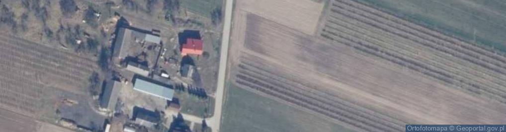 Zdjęcie satelitarne Sadkowice-Kolonia ul.