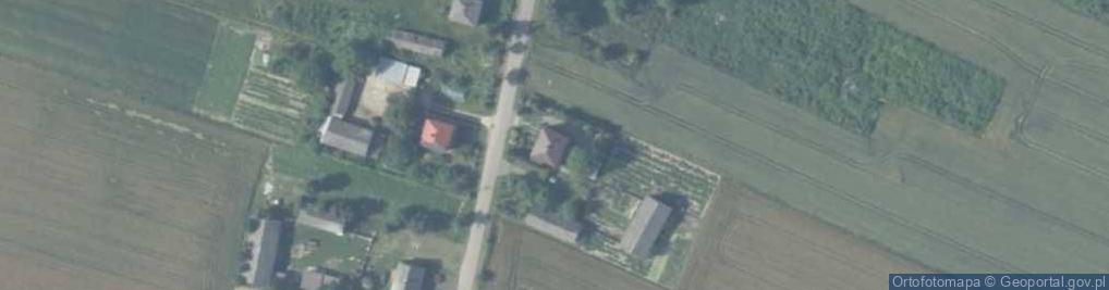 Zdjęcie satelitarne Sadkowice-Kolonia ul.