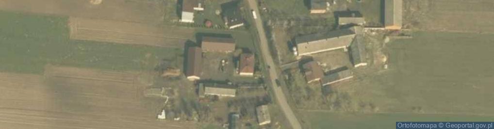 Zdjęcie satelitarne Saków ul.