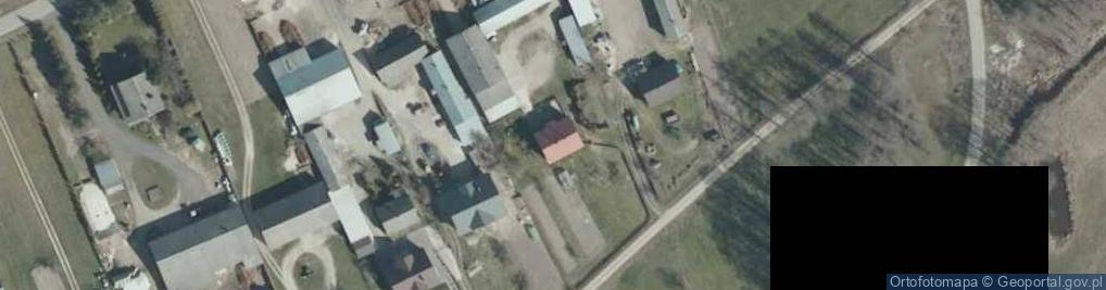 Zdjęcie satelitarne Sanie-Dąb ul.