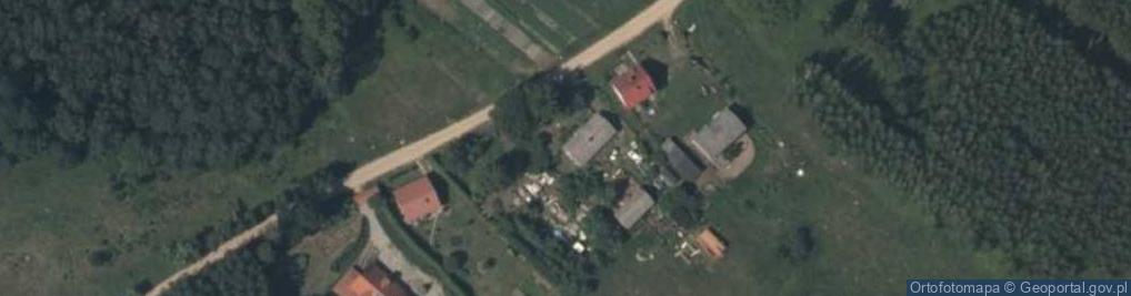 Zdjęcie satelitarne Sąpy ul.