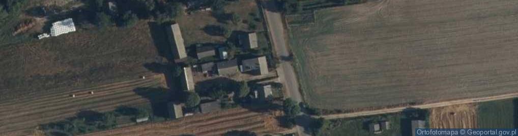 Zdjęcie satelitarne Sawice-Wieś ul.