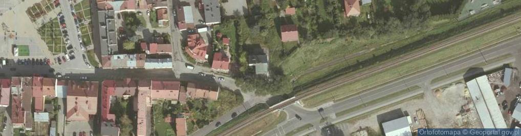 Zdjęcie satelitarne Sanocka ul.