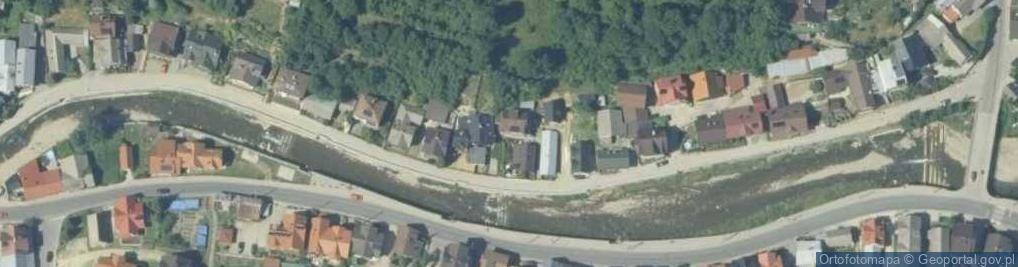 Zdjęcie satelitarne Samorody ul.